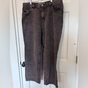 Men's Brown Relaxed Jeans